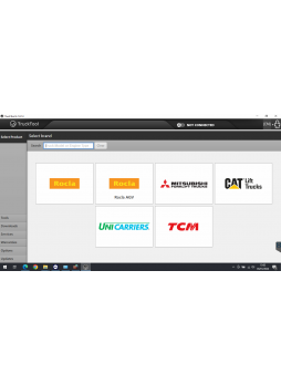 TruckTool 4.1  [08.2023] (Forklift Diagnostic Program for Mitsubishi , Cat , TCM, UniCarriers , Rocla)